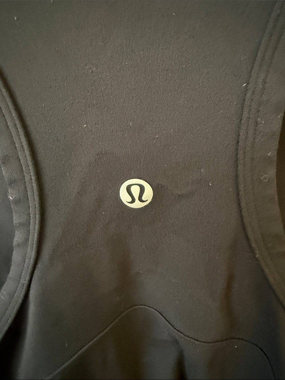 Lululemon Align™ Waist-Length Racerback Tank Top size 14 black - Picture 2 of 3